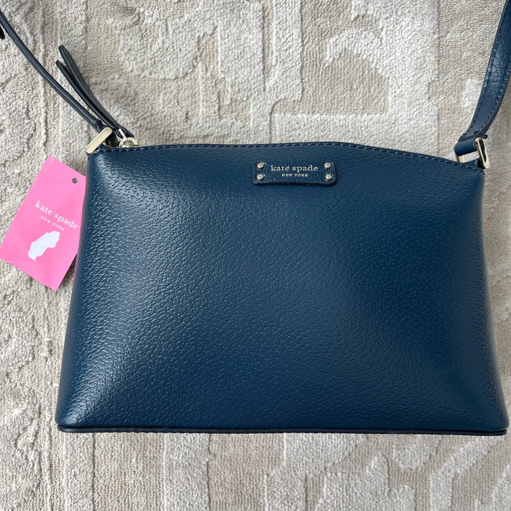 Brand New Blue Kate Spade Crossbody Bag